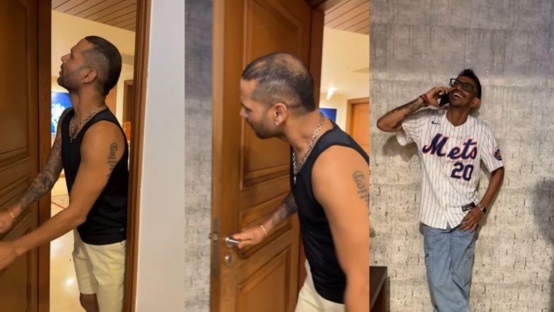 Shikhar Dhawan Shares Hilarious Reel on Instagram Featuring Yuzvendra Chahal, Video Goes Viral