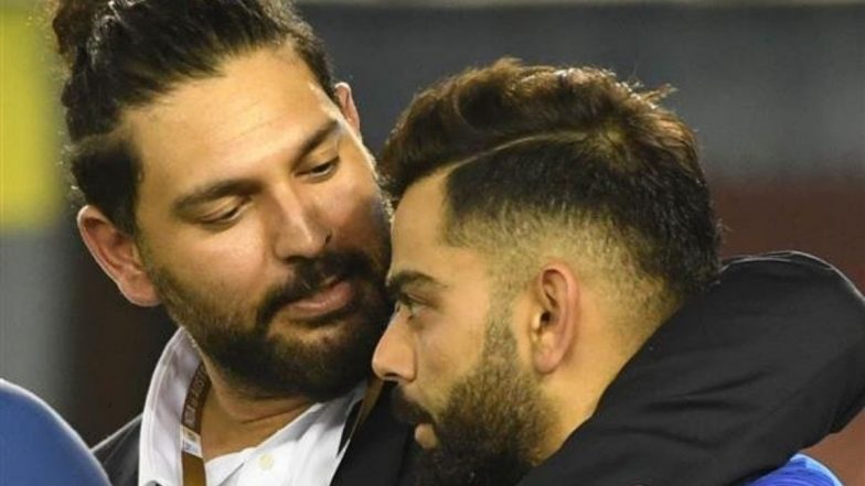 Yuvraj Singh Shares Heartfelt Video Message for Virat Kohli on His 36th Birthday, Says 'The World Eagerly Looks Forward to Your Solid Comeback' (Watch Video)