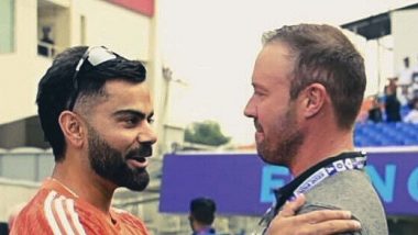 ‘Happy Birthday, My Biscuit’ AB de Villiers Shares Lovable Note for Virat Kohli on His 36th Birthday (See Post)