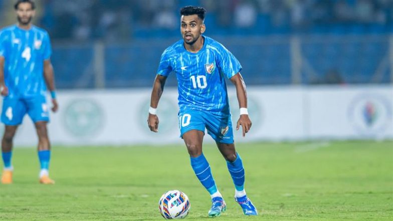 Indian Football Team Secures 1-1 Draw Against Malaysia in International Friendly 2024; Rahul Bheke's Solitary Goal Helps Blue Tigers Share Spoils After Gurpreet Singh Sandhu's Howler