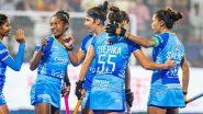 How To Watch IND vs CHN, Women's Asian Champions Trophy 2024 Live Streaming Online: Watch India vs China Hockey Match on TV Channels?