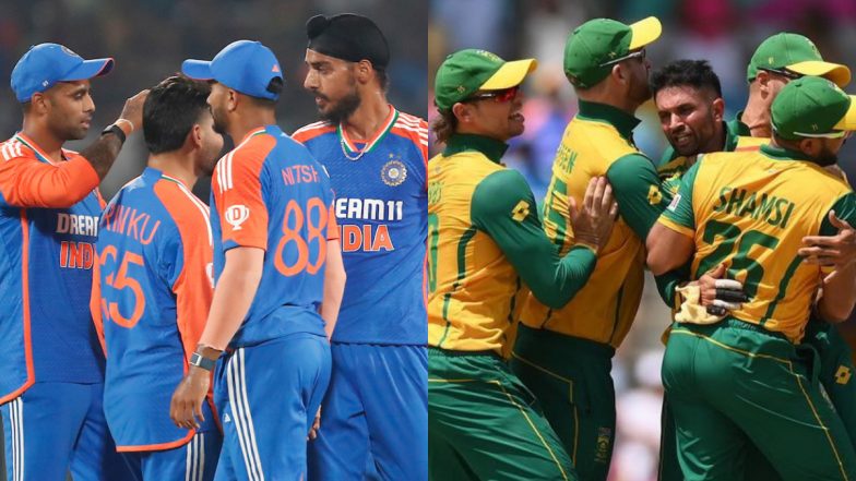 India vs South Africa 2024 Full Schedule, Free PDF Download Online: Get IND vs SA T20I Series Fixtures, Time Table With Match Timings in IST and Venue Details