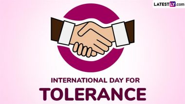 When is International Day For Tolerance 2024? Know Date, History, Theme and Significance of The Day