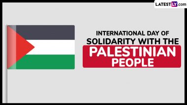 International Day of Solidarity With the Palestinian People 2024: Ways To Observe the Day