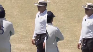 Video Emerges Of Ishan Kishan's Heated Argument With Umpire During India A vs Australia A 1st Unofficial Test 2024, Star Wicketkeeper Heard Saying 'That's A Very Stupid Decision' On Stump Mic