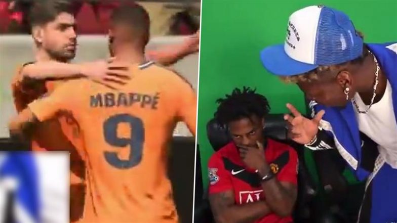 Paul Pogba Returns the Barking Celebration At YouTuber IshowSpeed After Beating Him in A FIFA Game, Video Goes Viral