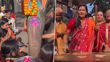 Jaipur Foundation Day 2024: Grand Celebrations Take Place at Moti Dungri Temple in the Presence of Both Mayors Kusum Yadav and Somya Gurjar