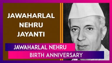 Jawaharlal Nehru Birth Anniversary: Inspiring Quotes & Sayings by Pandit Nehru To Share on Bal Diwas