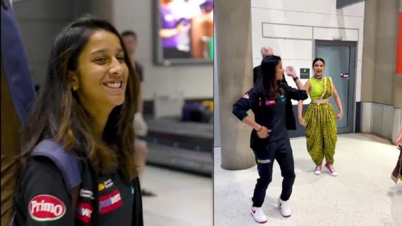 Jemimah Rodrigues Dances to 'Ghani Bawri' Song As Brisbane Heat Women's Team Arrives in Brisbane Ahead of WBBL 2024 Match Against Adelaide Strikers (Watch Video)