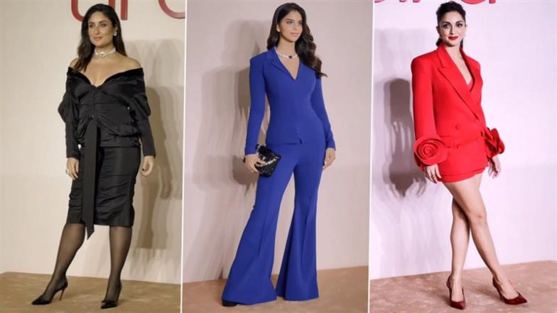 Kareena Kapoor Khan, Suhana Khan and Kiara Advani Serve Glam at Tira’s Flagship Store Launch Event (Watch Videos)