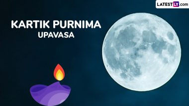 Kartik Purnima Upavasa 2024 Date: Know Moonrise Timing, Purnima Tithi and Significance To Celebrate the Auspicious Day