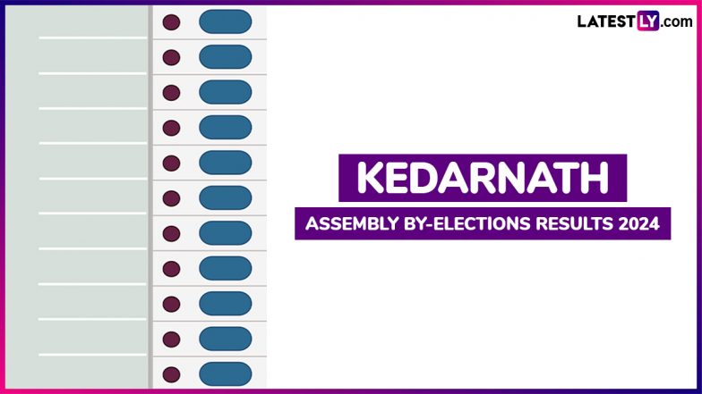 Kedarnath Assembly By-Election Result 2024: BJP Candidate Asha Nautiyal Defeats Congress’ Manoj Rawat by 5,622 Votes in Uttarakhand Bypoll