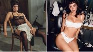 Kim Kardashian Channels Vintage Glamour in Stunning Sheer Lingerie for Latest Photoshoot, See Jaw-Dropping Pictures