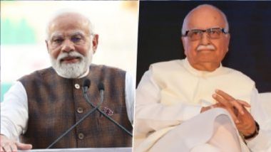 LK Advani Birthday 2024: PM Narendra Modi Greets BJP Veteran Lal Krishna Advani As He Turns 97