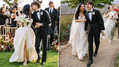 Lana Condor Wedding: ‘To All the Boys I’ve Loved Before’ Actress Marries Longtime Boyfriend Anthony De La Torre in Malibu (See Pics)