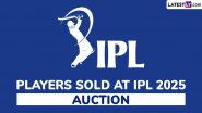 List of Players Sold in IPL 2025 Auction With Team Names and Price in INR