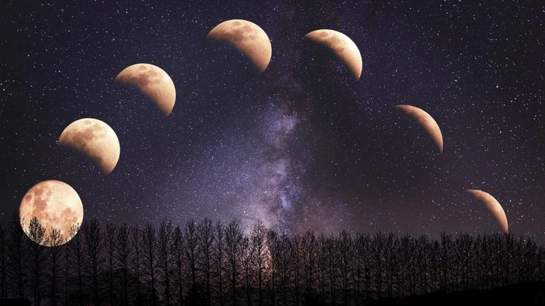 What Is the Lunar Cycle? From New Moon to Waning Crescent, Here&rsquo;s How Moon&rsquo;s Appearance Changes Over the 8 Lunar Phases