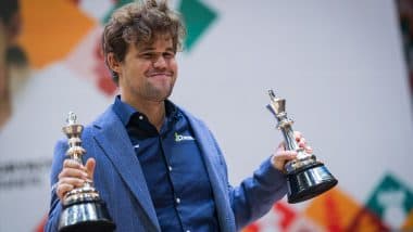 Magnus Carlsen Completes Remarkable Double at Tata Steel Chess India Tournament 2024 in Kolkata As He Wins Both Rapid and Blitz Titles