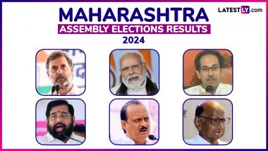 Maharashtra Election Result 2024 Constituency-Wise Winners List: Seat-Wise List of Winning Candidates From BJP, Congress, Shiv Sena, NCP and Other Parties in Maharashtra Assembly Elections