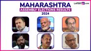 Maharashtra Assembly Elections Results 2024: Live News Updates on Maharashtra Election Result, Initial Trends, Winning Candidates and Party-Wise Seat Numbers