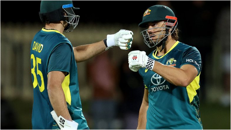 Australia Clean Sweep Pakistan 3-0 in AUS vs PAK T20I Series As Bowlers, Marcus Stoinis Shine in Hobart to Defeat Green Shirts By Seven Wickets