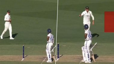 Yashasvi Jaiswal Teases Marnus Labuschagne, Stays Outside Crease As He Asks Australian Cricketer to Run Him Out During IND vs AUS 1st Test 2024 (Watch Video)