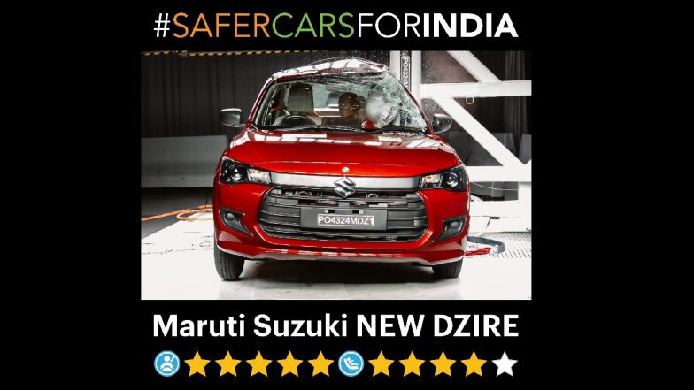 Maruti Suzuki Dzire New 2024 Model Gets 5-Star Global NCAP Rating, Significant Safety Benchmark Achievement Compared to Previous Versions