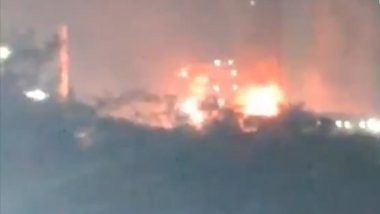 Mathura Refinery Blast: At Least 10 Injured in Massive Explosion in Indian Oil Corporation’s Refinery in Uttar Pradesh (Watch Videos)