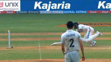 Virat Kohli Run Out Video: Watch Matt Henry Catch Star Indian Batsman Short At Non-Striker's End With Direct Hit During IND vs NZ 3rd Test 2024