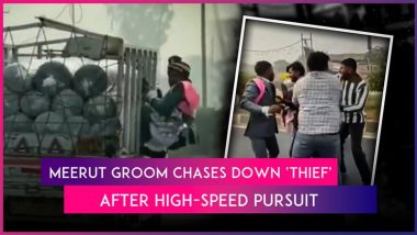 Meerut Groom Ditches Wedding, Catches Truck Driver After High-Speed Pursuit for Stealing Currency Note From His Money Garland