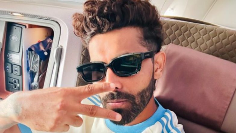 Ravindra Jadeja Shares Update As India National Cricket Team Departs for Australia for IND vs AUS Border-Gavaskar Trophy 2024-25 (See Post)