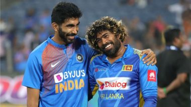 Jasprit Bumrah Receives Massive Praise From Former Mumbai Indians Teammate Lasith Malinga, Ex-Sri Lanka Star Calls Indian Quick ‘Best in the World' After His Solid Show During IND vs AUS 1st Test 2024