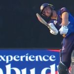 Jos Buttler Manages to Hit Boundary Despite Bat Slipping Out of His Hand During Deccan Gladiators vs Bangla Tigers Match in Abu Dhabi T10 2024 (Watch Video)