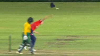 Nat Sciver-Brunt Unintentionally Tosses Towel While Bowling During ENG-W vs SA-W 2nd T20I 2024, Video Goes Viral