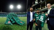 Mohammad Rizwan Donates Pakistan Jersey, Keeping Gloves to Sydney Cricket Ground Museum After AUS vs PAK 2nd T20I 2024 (See Pics)