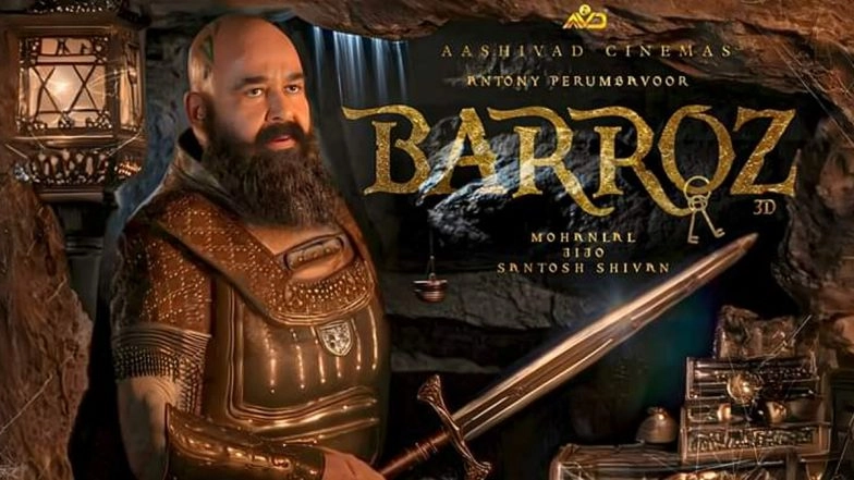 CONFIRMED! Mohanlal’s Directorial Debut ‘Barroz’ To Arrive in Theatres on Christmas 2024