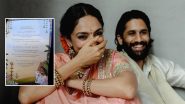 Naga Chaitanya and Sobhita Dhulipala’s Wedding Invite Leaks Online Amid Astrologer’s Viral ‘Doomed’ Marriage Prediction (See Pic)