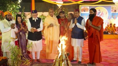 PM Narendra Modi Celebrates Igas Bagwal Festival at Residence of BJP MP Anil Banuli in Delhi (See Pics and Video)