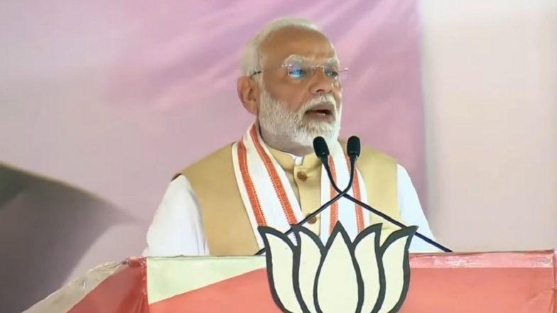 PM Modi Address to BJP Workers Live Streaming: Watch Video of PM Narendra Modi Addressing ‘Karyakartas’ After Maharashtra, Jharkhand Assembly Elections Results 2024