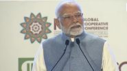 PM Narendra Modi Opens ICA Global Cooperative Meet, Launches UN International Year of Cooperatives 2025 (Watch Video)