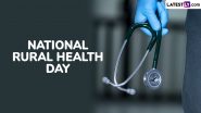 National Rural Health Day 2024 Messages and Images: Share Quotes, Slogans, Sayings and Wallpapers To Mark the Day Dedicated to Healthcare in Rural Communities