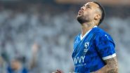 Neymar Jr Suffers Injury Again, Subbed Off But Al-Hilal Continue Unbeaten Run in AFC Champions League Elite 2024-25 As Aleksandr Mitrovic's Hat-trick Powers Saudi Giants to 3-0 Win Over Esteghlal FC