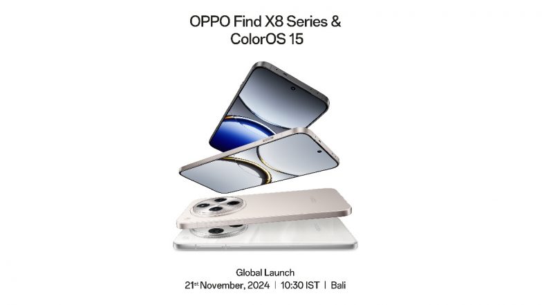 OPPO Find X8, OPPO Find X8 Pro Confirmed To Launch on November 21, 2024 in India, Coming With ColorOS 15; Check Specifications and Features