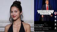 Olivia Rodrigo Removes Viral Trending Song ‘Deja Vu’ From Viral TikTok Video Celebrating Donald Trump’s US Presidential Election 2024 Victory