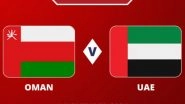 How To Watch Oman vs United Arab Emirates ICC Men's Cricket World Cup League Two 2023-27 Free Live Streaming Online? Get Free Telecast Details of OMA vs UAE Cricket Match on TV