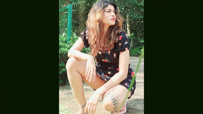 Oviya Helen Sets the Internet on Fire With Bold New Photo in Black Mini Dress Amid MMS Leak Scandal