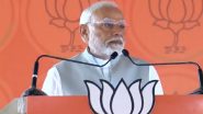 Maharashtra Assembly Elections 2024: Congress Pioneer of Vote Bank Politics and Enemy of Poor, Says PM Narendra Modi (Watch Video)