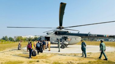 Polling Officials, EVMs Reach Sensitive Areas in Naxal-Affected Gadchiroli by Helicopters