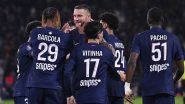 How To Watch PSG vs RC Lens Ligue 1 2024–25 Live Streaming Online? Get Telecast Details of French League Football Match on TV