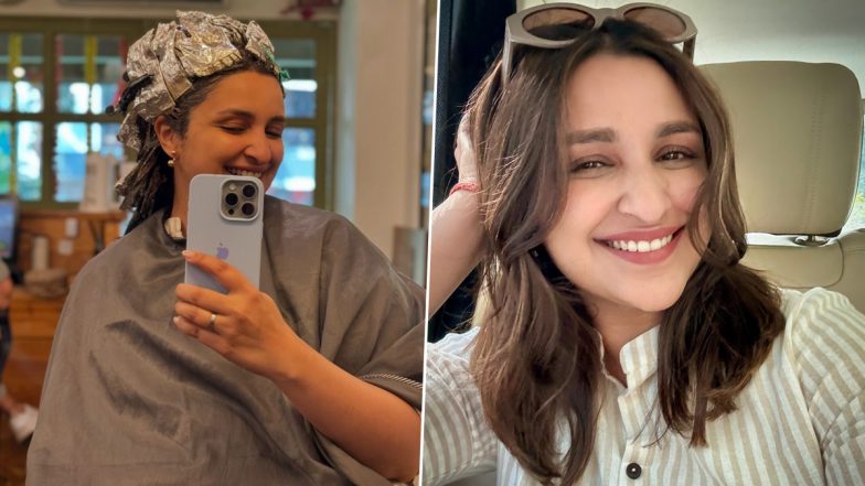 ‘New Film, New Hair’: Parineeti Chopra Shows Off Her New Hairstyle on Social Media (View Pics)